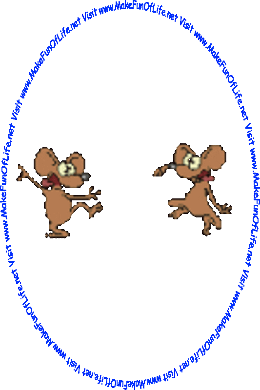 Picture of two dancing mice.
