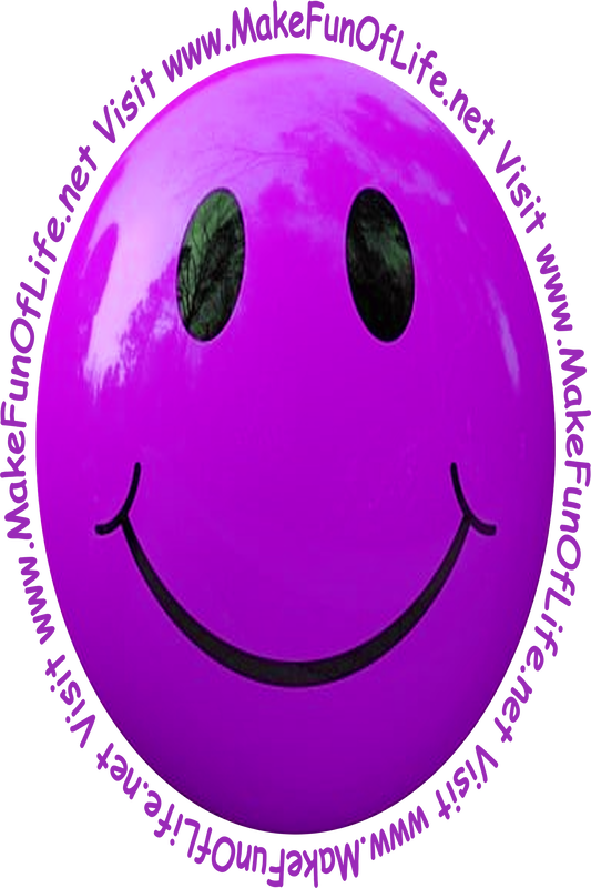 Picture of a light purple smiley face.