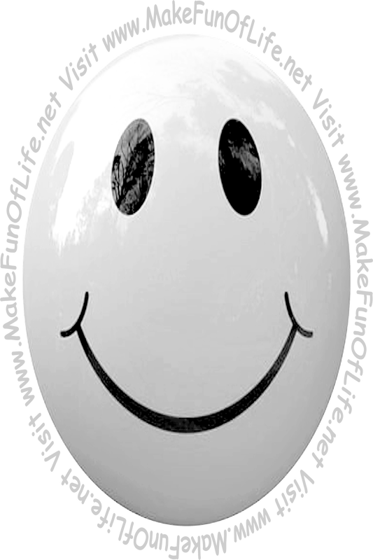 Picture of a white smiley face.