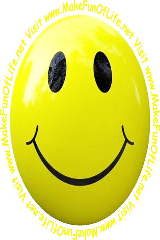 Picture of a bright yellow smiley face.